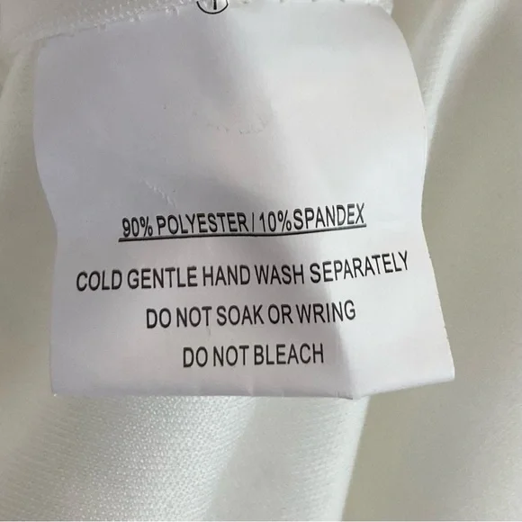 Angel Biba Corseted Mini Dress Blind Date Nude Mesh Bodycon White Sz Small - Picture 13 of 14